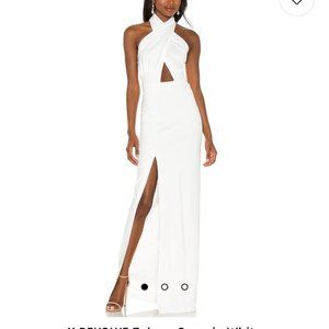 Amanda Uprichard White Maxi Dress